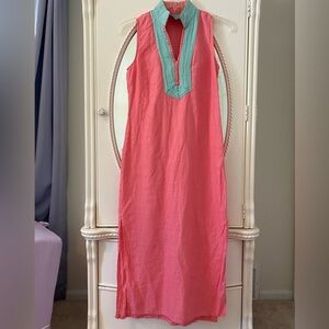 Sail to Sable Midi Tunic Caftan Dress - size S